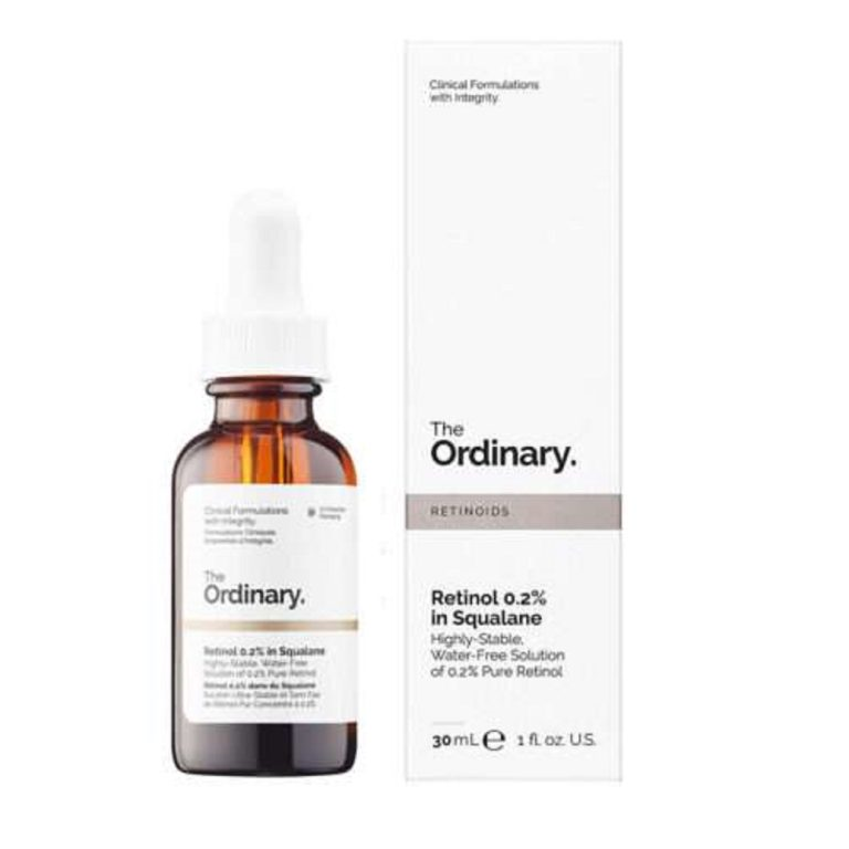 سرم رتینول ۰٫۲٪ در اسکوالان اوردینری The Ordinary Retinol 0.2% in Squalane (۳۰ میلی‌لیتر)