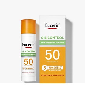 ژل-کرم ضد آفتاب کنترل کننده چربی SPF 50 اوسرین 50 میلی لیتر Eucerin Sun Protection Oil Control SPF 50 Gel-Cream 50 ml