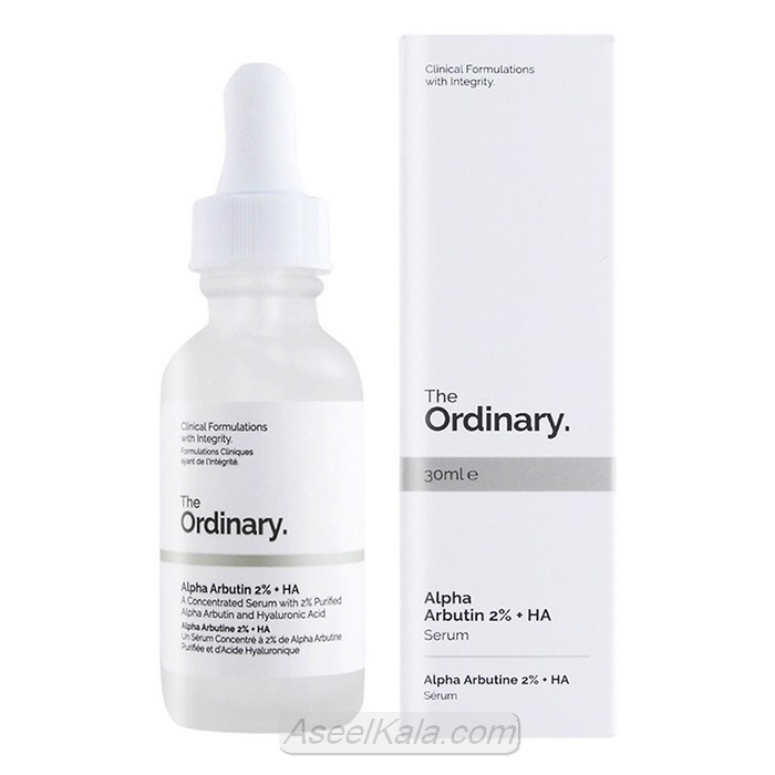 سرم آلفا آربوتین ۲٪ اوردینری The Ordinary Alpha Arbutin 2% + HA حجم ۳۰ میلی‌لیتر