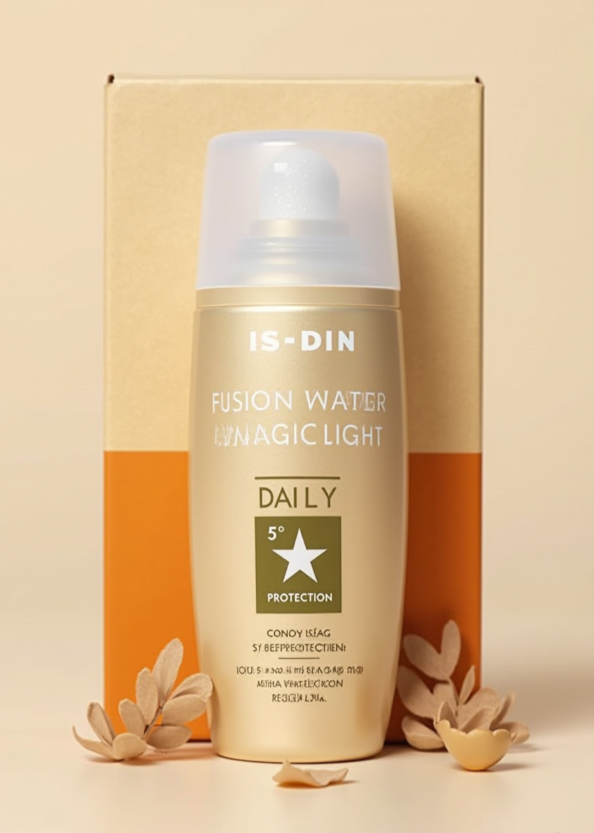 ضد آفتاب رنگی فیوژن واتر مجیک لایت ایزدین Spf50 حجم 50 میل