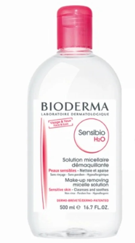 میسلار واتر بایودرما Sensibio H2O مخصوص پوست خشک و حساس حجم ۵۰۰ میلی‌لیتر