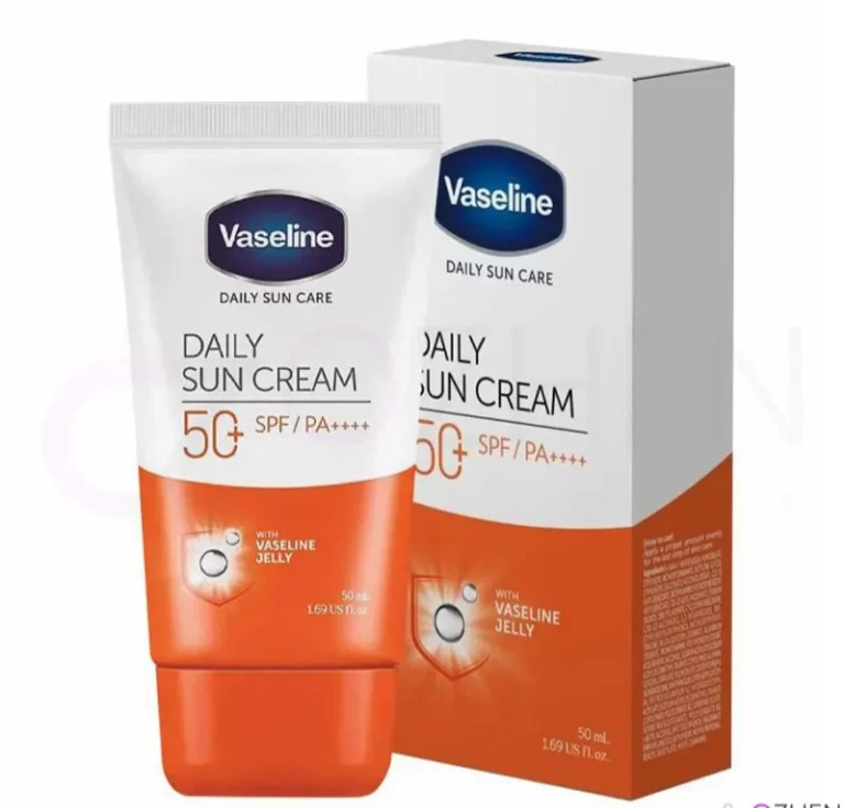 ضد آفتاب بی‌رنگ وازلین